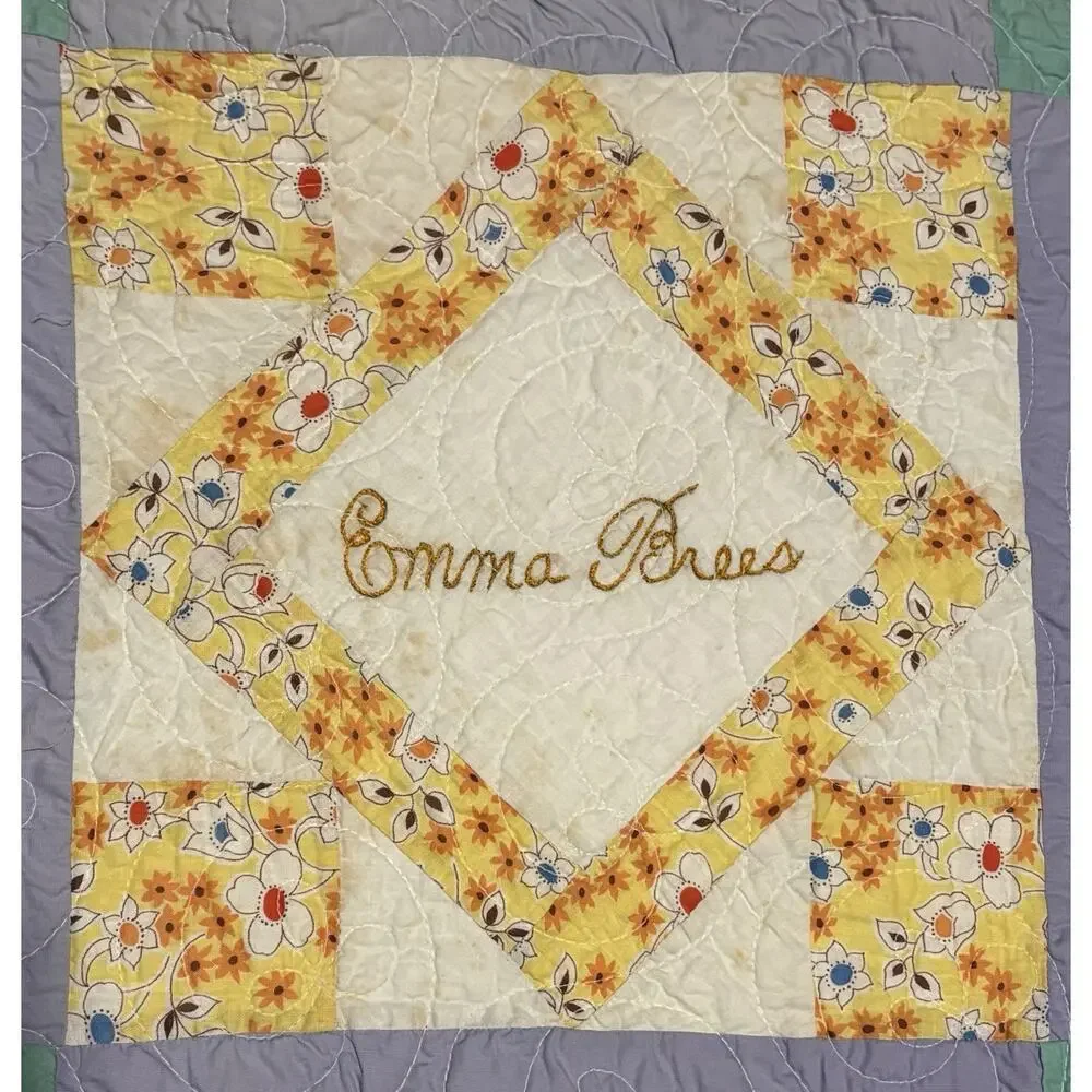 1930s Depression Era Signed Friendship Quilt Willing Workers Club Found In Texas